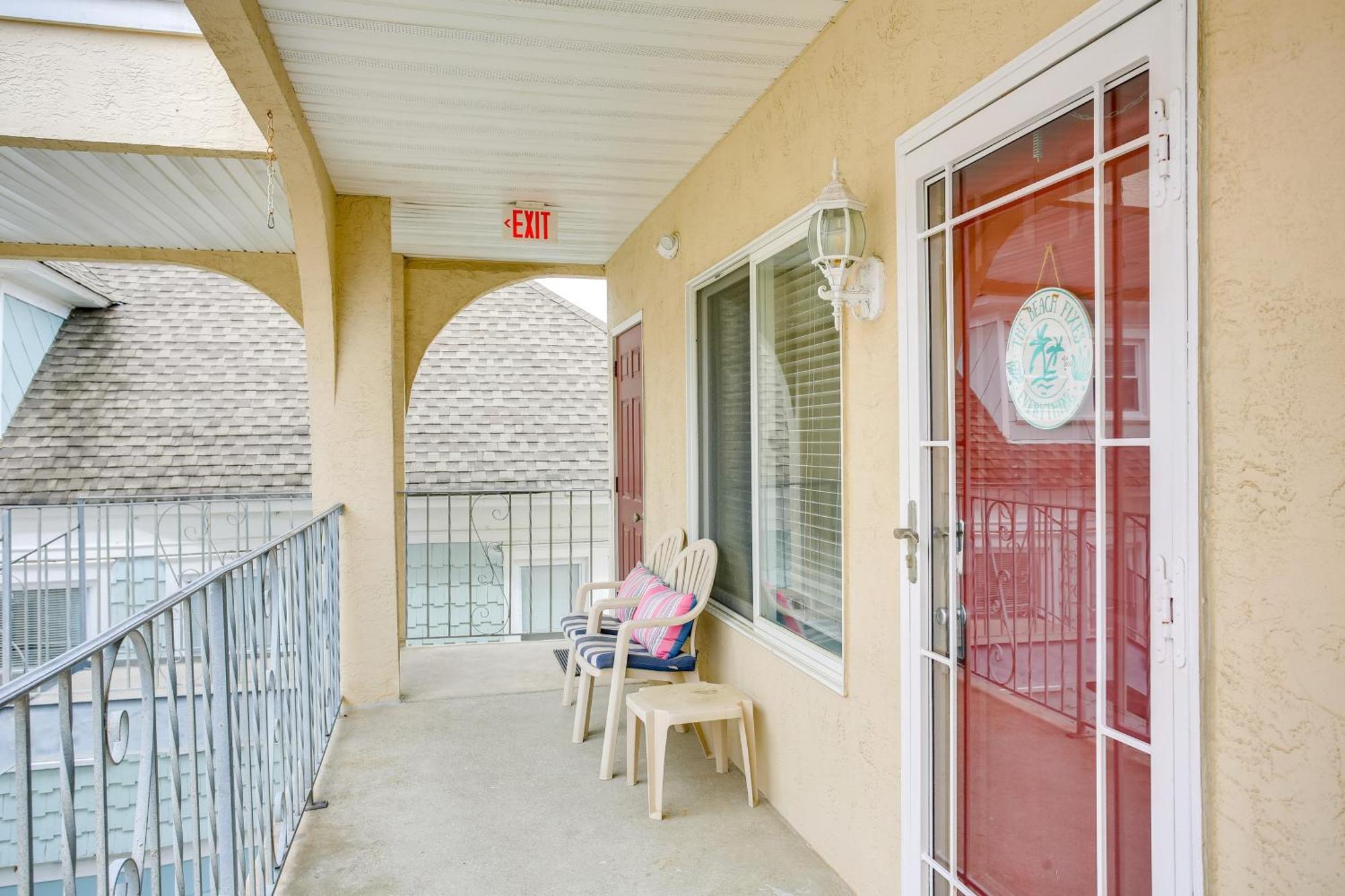 Quaint Wildwood Condo About Walk To Beach! ภายนอก รูปภาพ