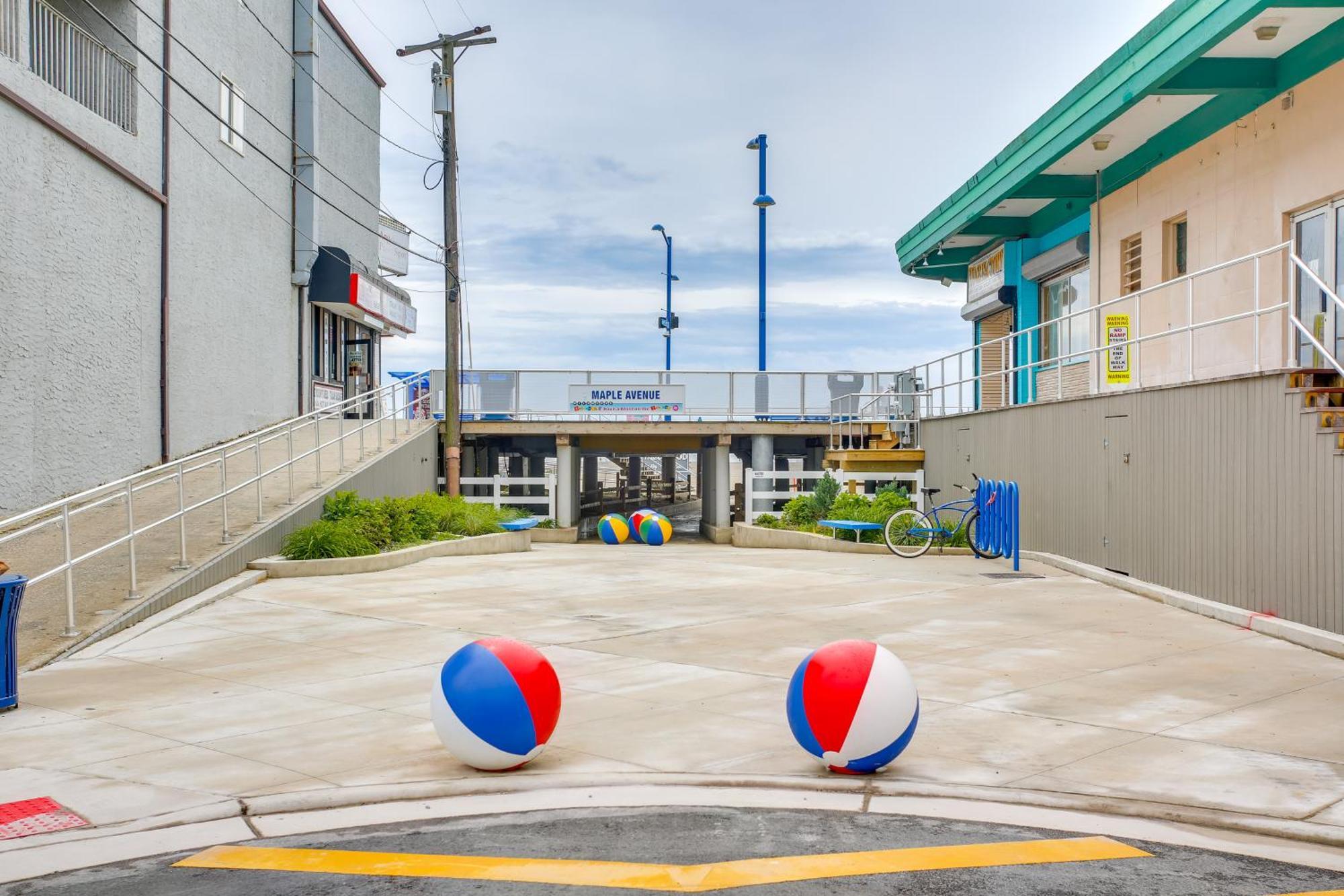 Quaint Wildwood Condo About Walk To Beach! ภายนอก รูปภาพ
