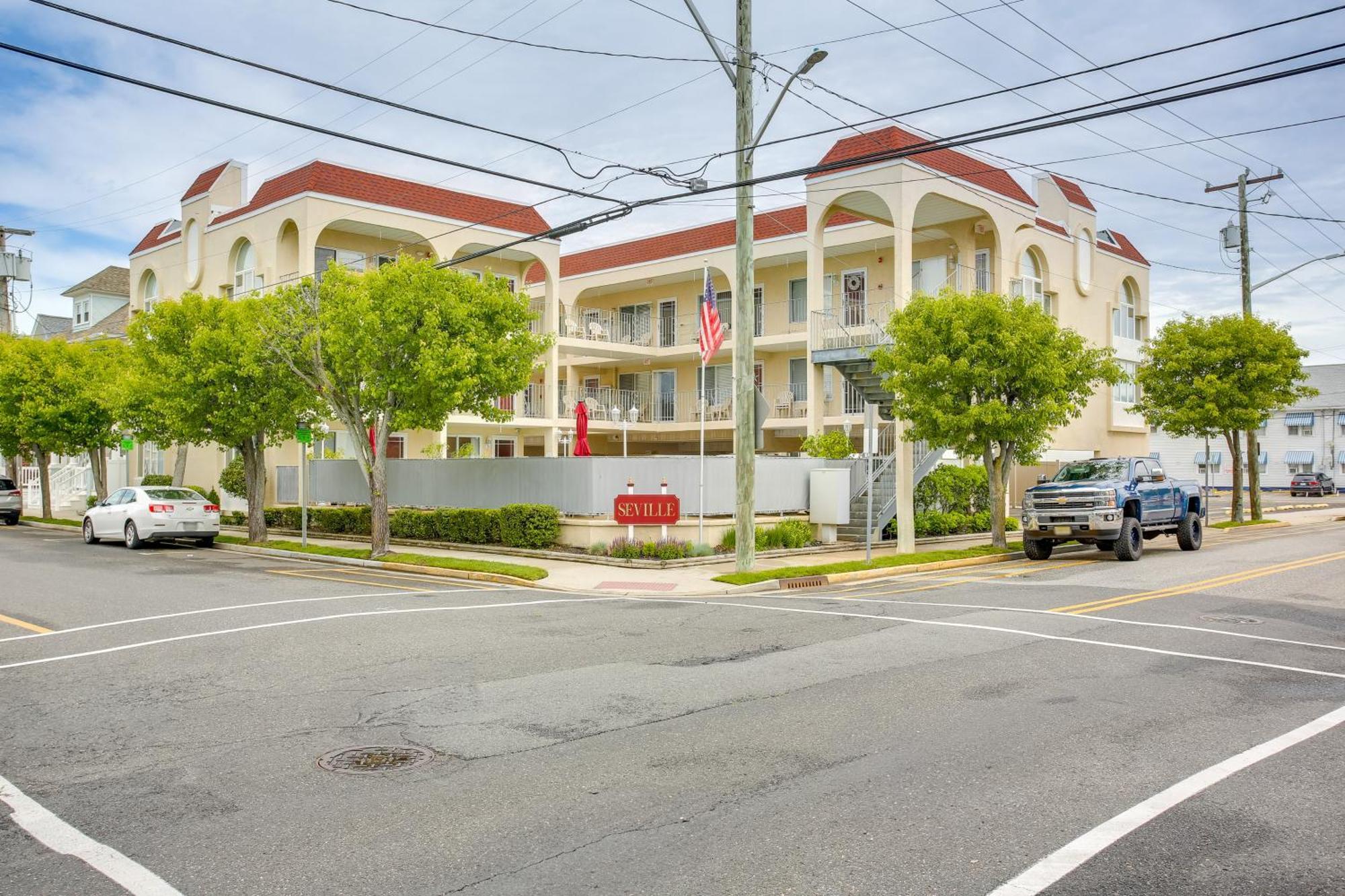 Quaint Wildwood Condo About Walk To Beach! ภายนอก รูปภาพ